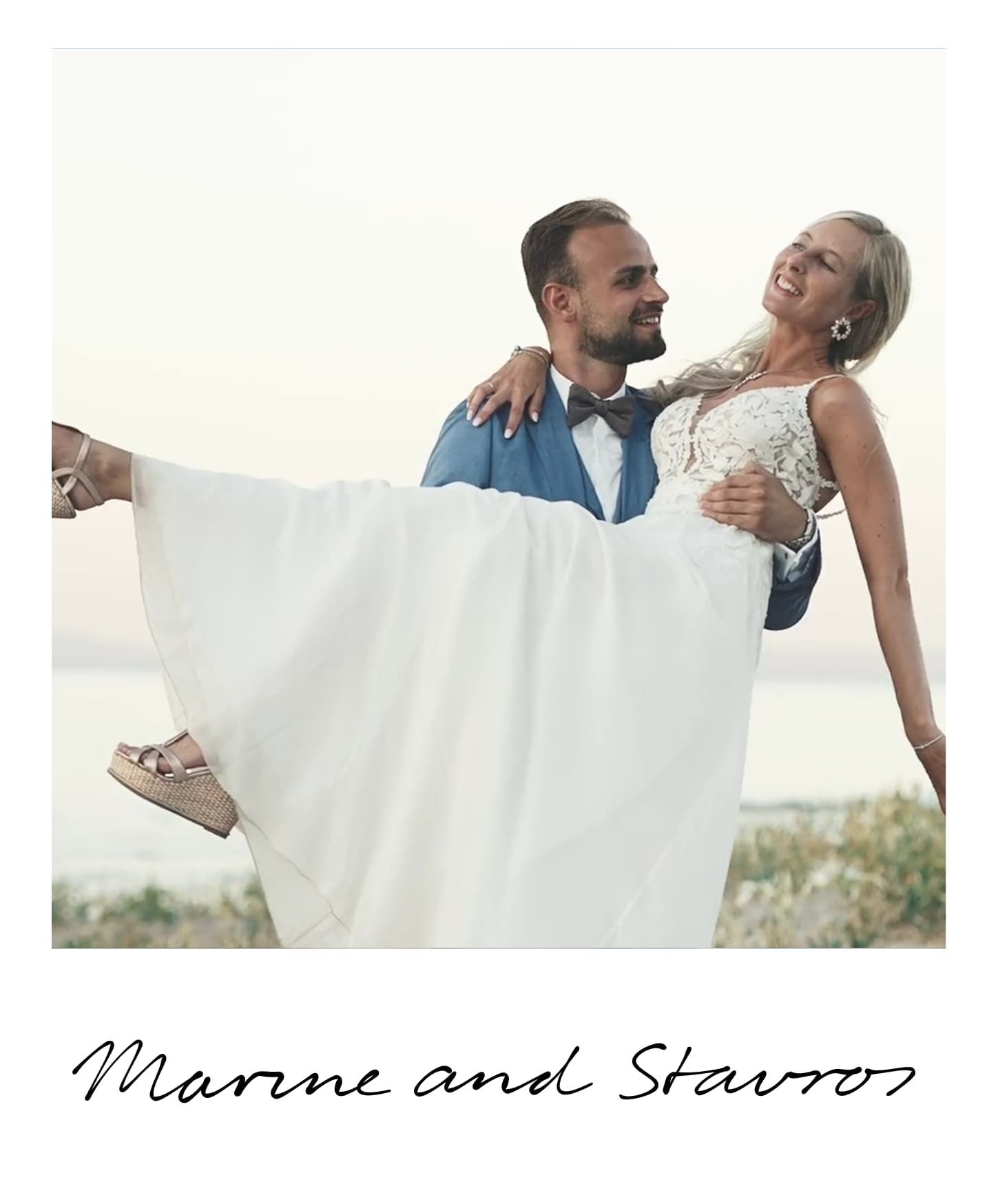 Marine and Stavro's photo from their wedding