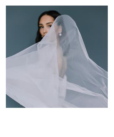 Image of a bride before the ceremony